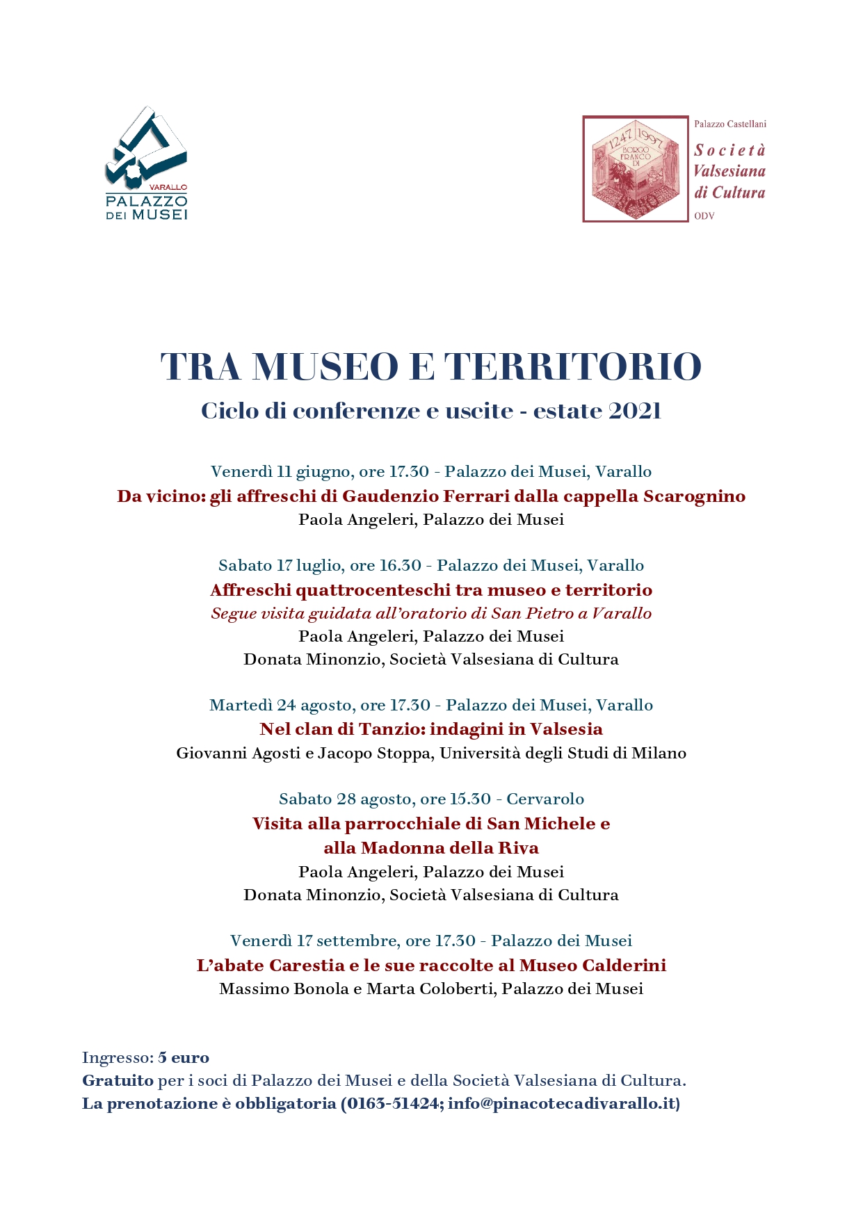 Tra museo e territorio