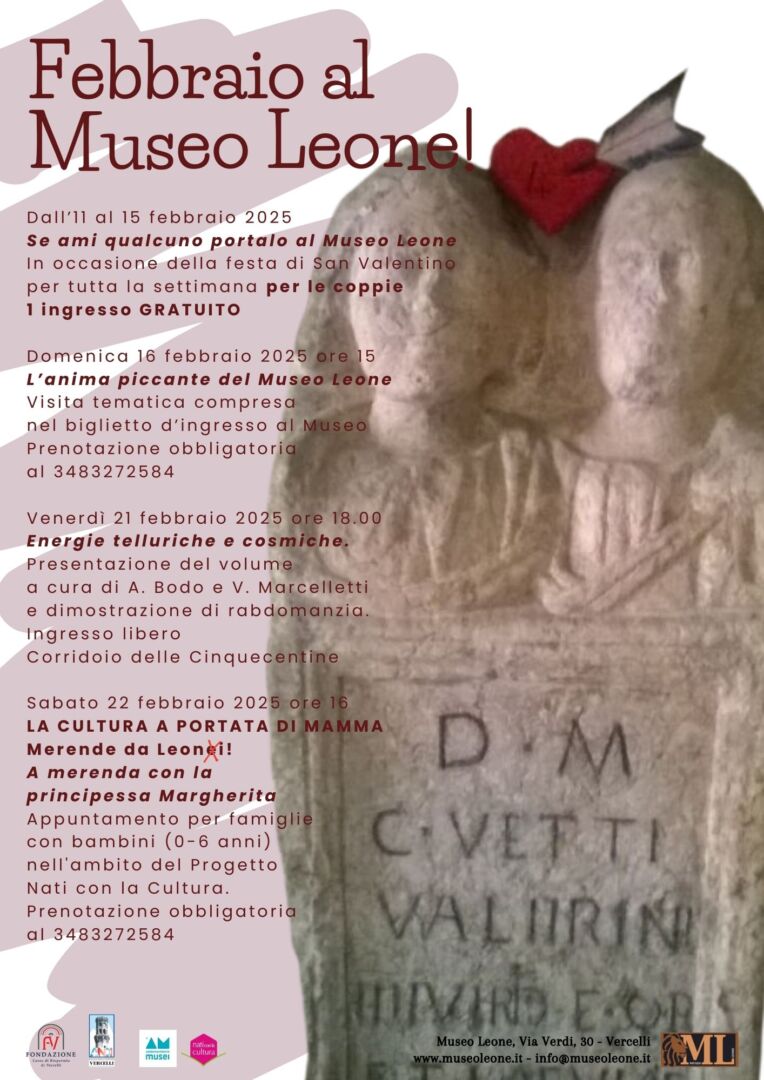 FEBBRAIO 2025 al MUSEO LEONE MUSEO LEONE